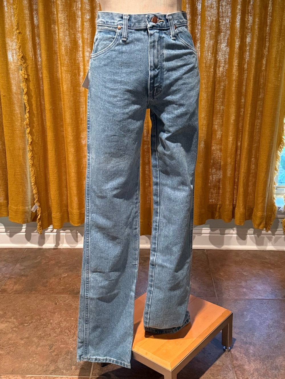 Wrangler Cowboy Cut Slim-Fit Jeans - Light Blue